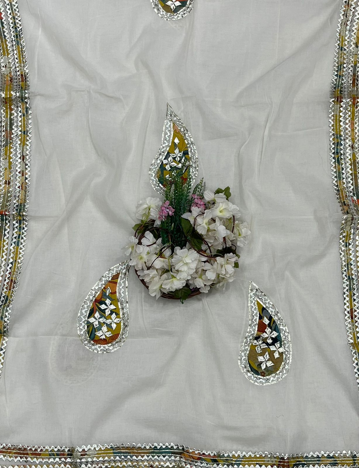 739 Cotton Dusty Mustard Suit Fabric / CKC Cotton Bazaar