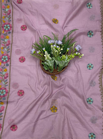 943A Cotton Light Purple Suit Fabric / CKC Cotton Bazaar