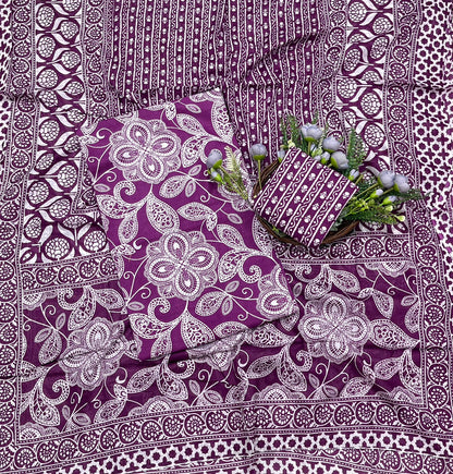 CKC 14B Cotton Wine Suit Fabric / CKC Cotton Bazaar