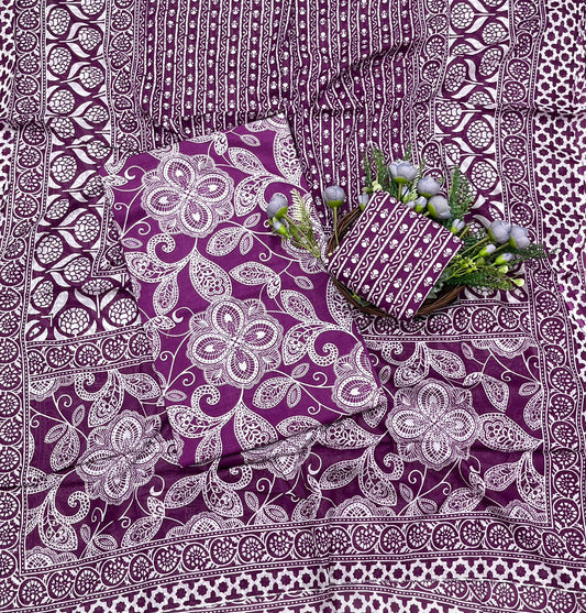 CKC 14B Cotton Wine Suit Fabric / CKC Cotton Bazaar