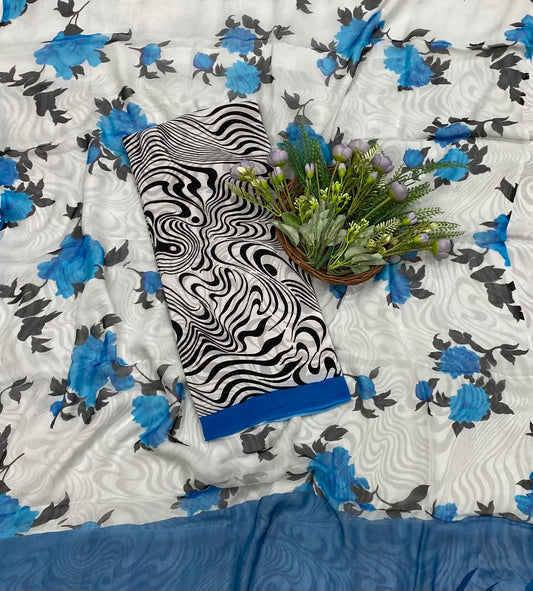 120B Crepe Ferozi Suit Fabric / CKC Crepe Suits