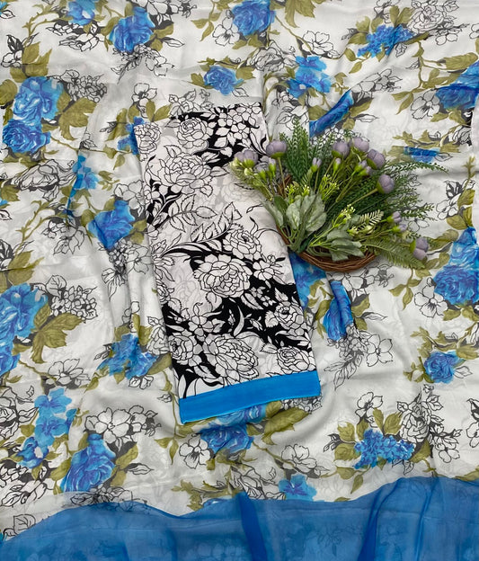 116B Crepe Ferozi Suit Fabric / CKC Crepe Suits