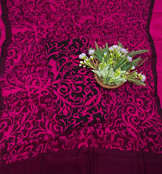 165B Crepe Pink Suit Fabric / CKC Crepe Suits