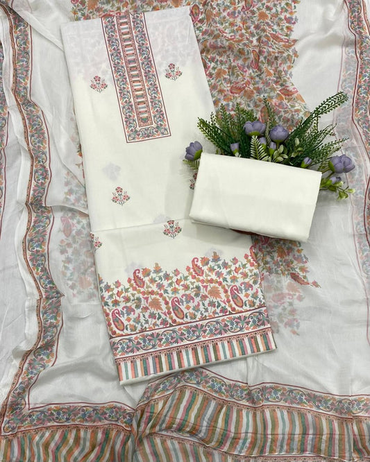 929A Muslin Off White Suit Fabric / CKC Muslin Suits