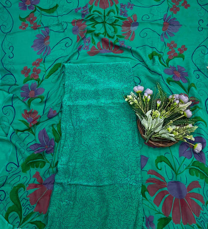 Ckc 372B Crepe Light Sea Green Suit Fabric / CKC Crepe Suits