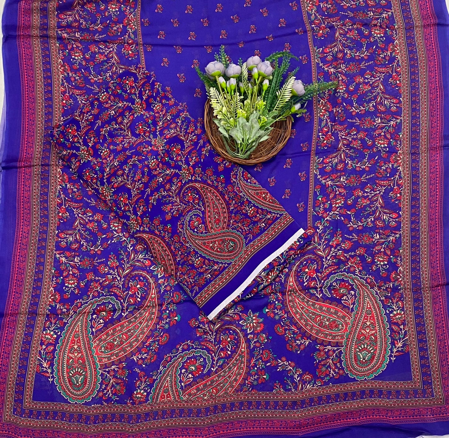 186C Crepe Purple Suit Fabric / CKC Crepe Suits