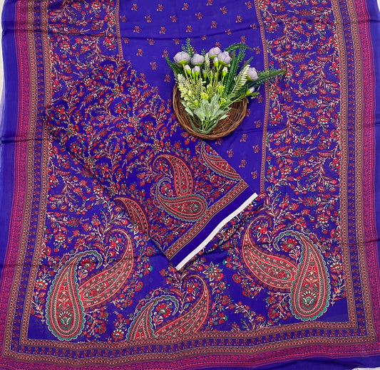 186C Crepe Purple Suit Fabric / CKC Crepe Suits