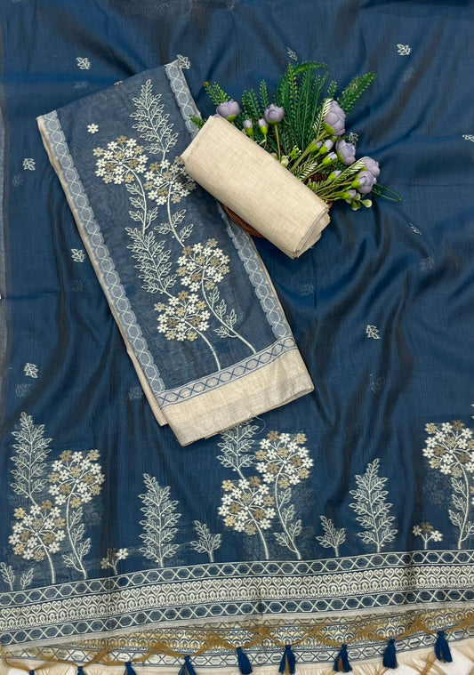 जॉर्जेट सी ग्रीन सूट फ़ैब्रिक / ईज़ी ब्रीज़ी PT-3