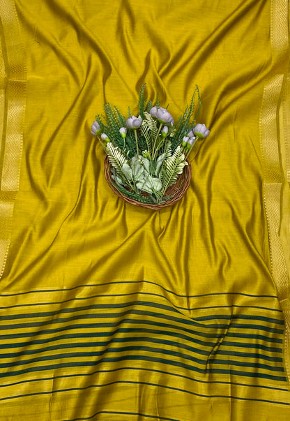 339C Jamdani Mustard Yellow Suit Fabric / CKC Jamdani Suits
