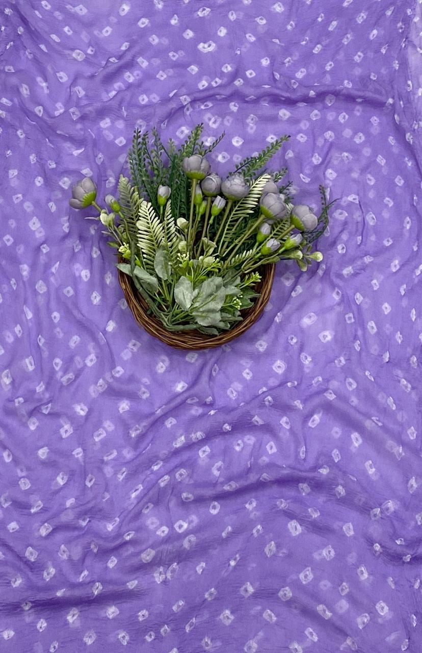 469C Jaipuri Crepe Lilac Suit Fabric / CKC Jaipuri Suits