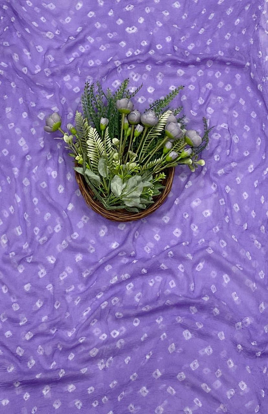 469C Jaipuri Crepe Lilac Suit Fabric / CKC Jaipuri Suits