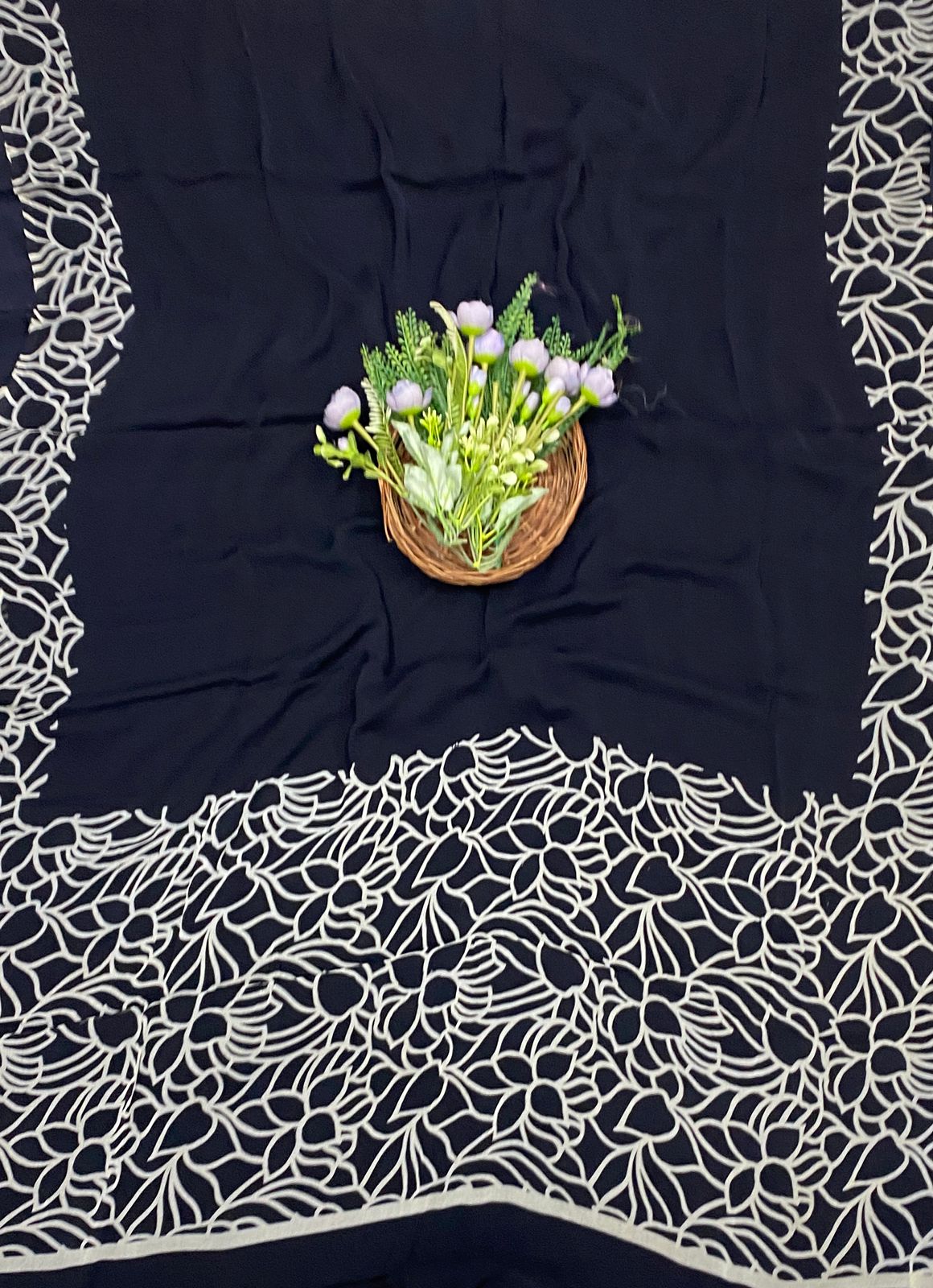 493C Crepe Black Suit Fabric / CKC Crepe Suits