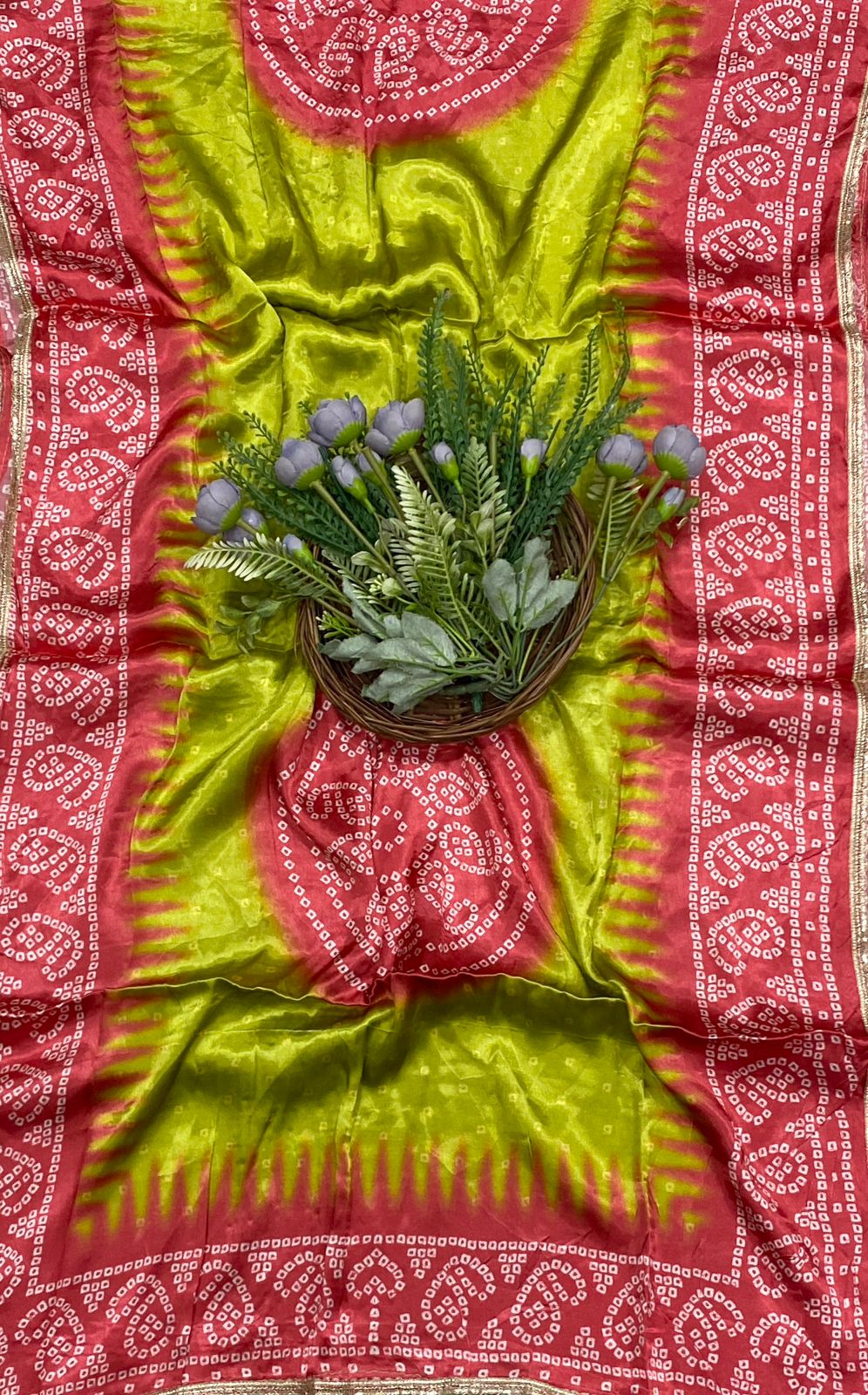 628C Gajji Green Suit Fabric / CKC Jaipuri Suits