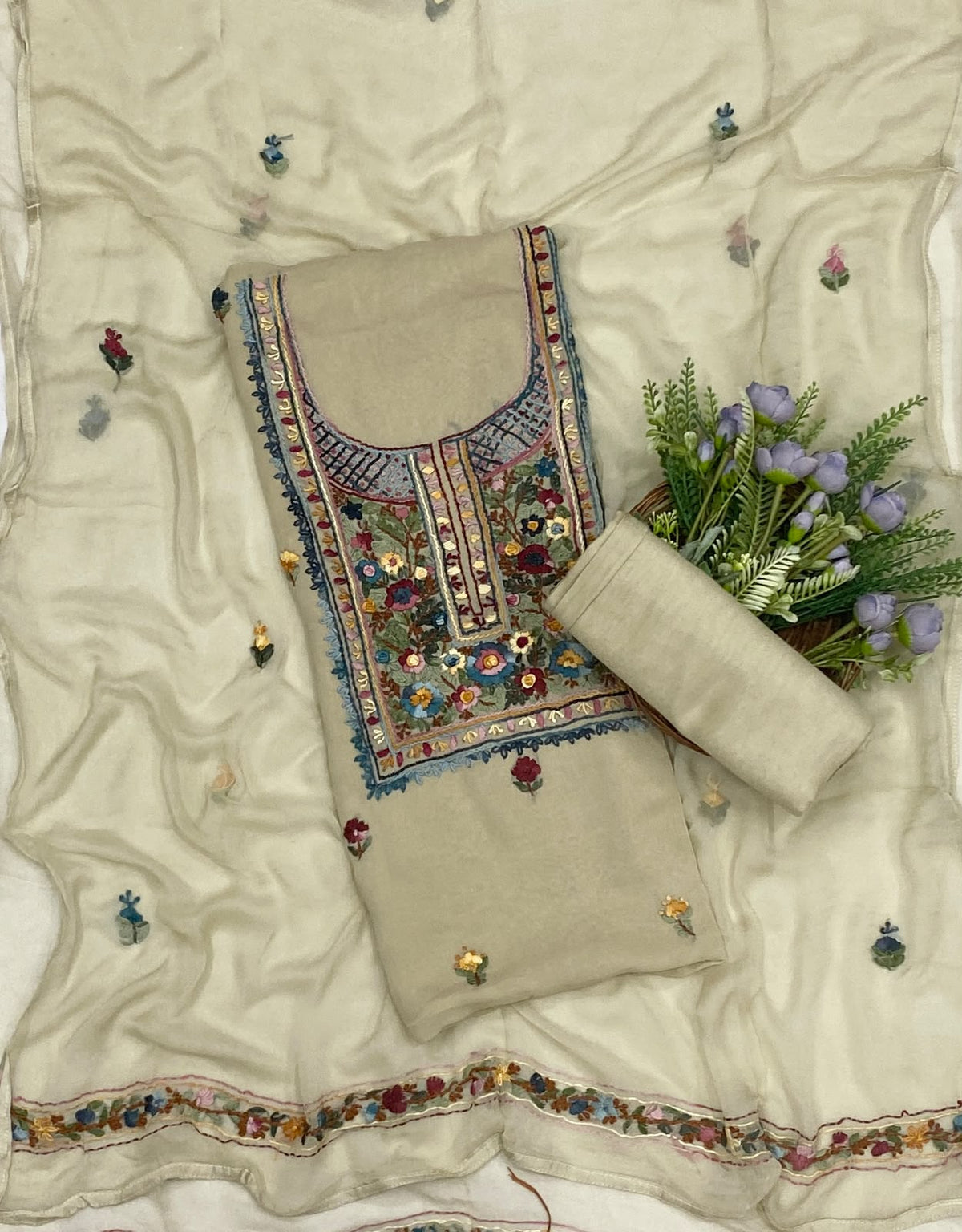 765C Georgette Skin Suit Fabric / CKC Georgette Suits
