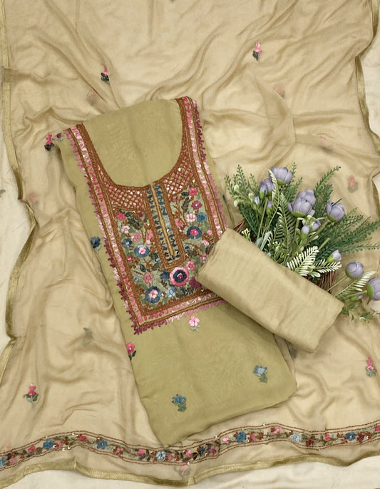 763C Georgette Skin Suit Fabric / CKC Georgette Suits