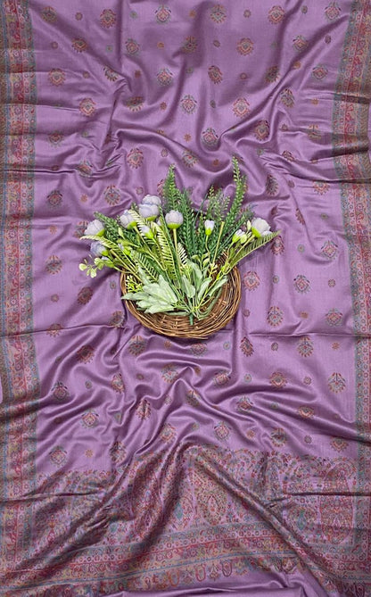 798C Pashmina Dark Lilac Suit Fabric/ CKC Winter Suits