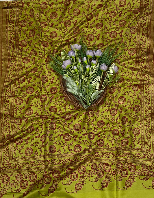 786C Pashmina Green Suit Fabric/ CKC Winter Suits