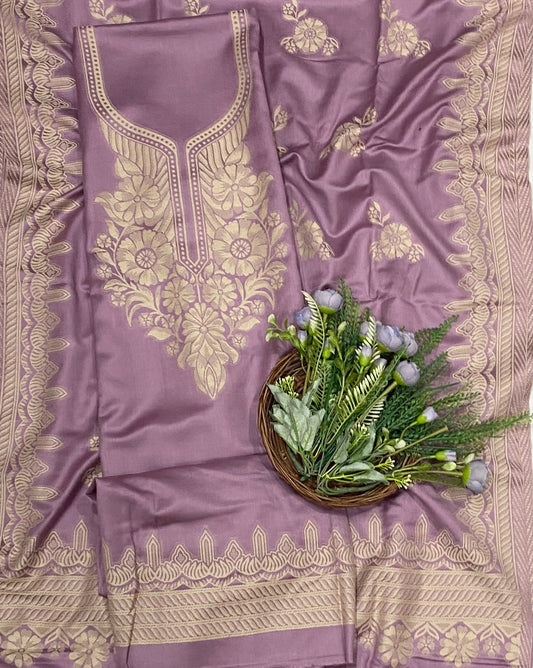 806C Pashmina Light Mauve Suit Fabric/ CKC Winter Suits