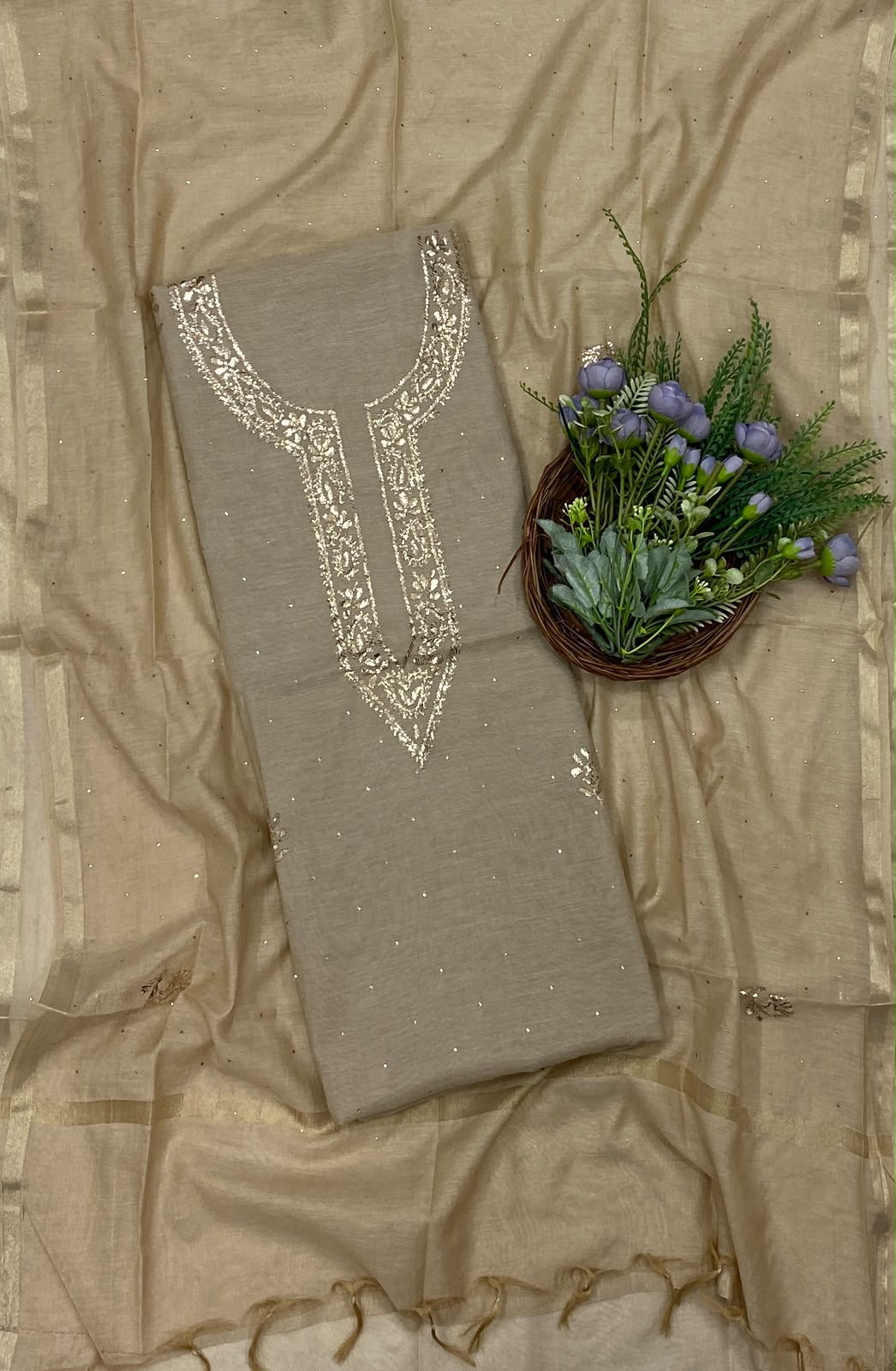 969C Pure Mul Cotton Skin Suit Fabric / CKC Mul Cotton