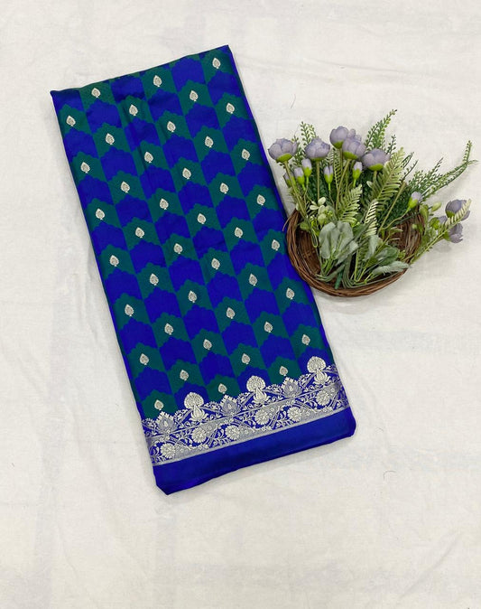 जॉर्जेट पोल्का डॉट मेहंदी ग्रीन सूट फैब्रिक / पोल्का डॉट्स सूट