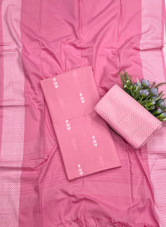 Cotton Pink suit Fabric - Studio CKC
