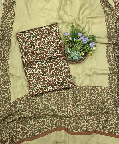 158D Dupion Silk Skin Suit Fabric / CKC Banarasi Edit