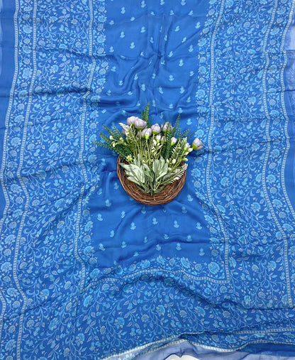 38D Crepe Dark Blue Suit Fabric / CKC Crepe Suits