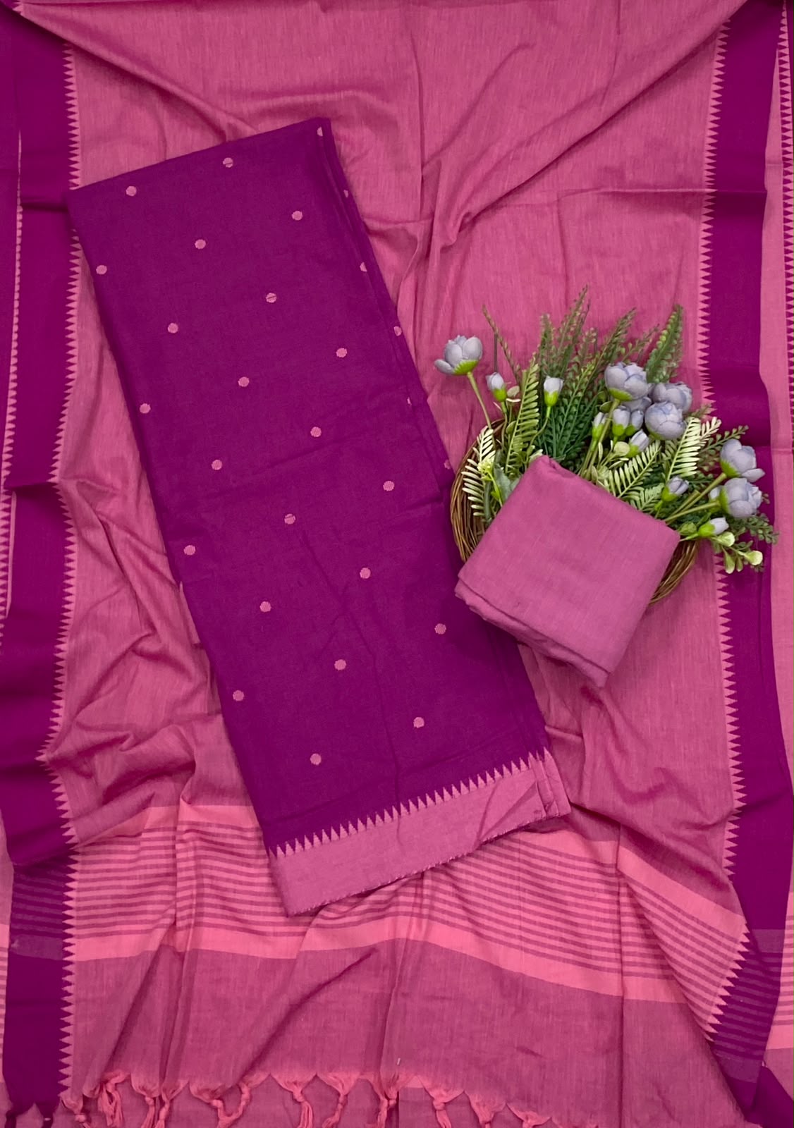 353D Cotton Wine suit Fabric / CKC Cotton Bazaar