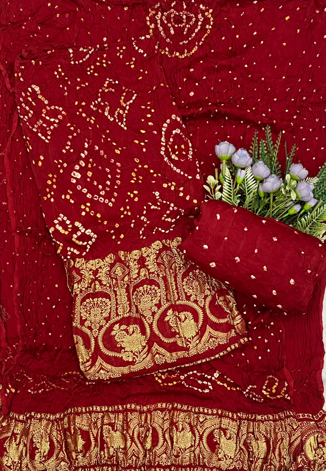 492D Pure Modal Dark Red Suit Fabric / CKC Jaipuri Suits