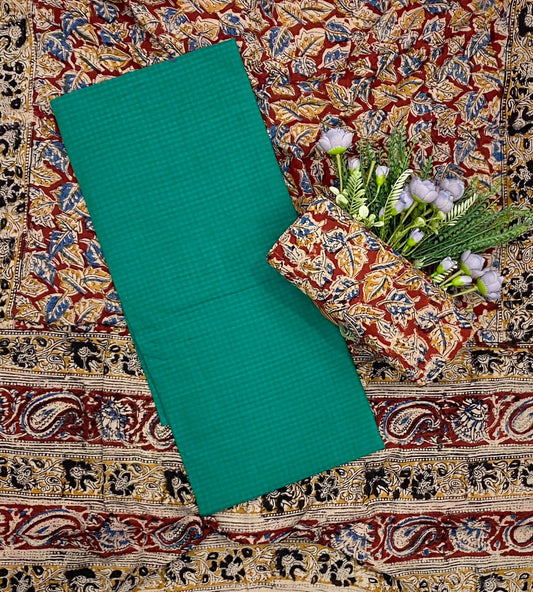 655D Cotton Sea Green suit Fabric / CKC Cotton Bazaar