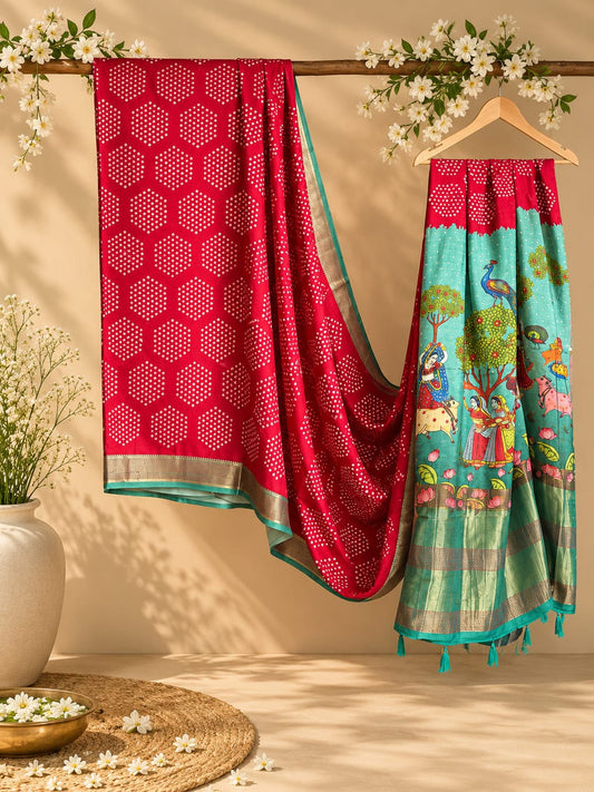 32E Silk Magenta Saree / CKC Sarees