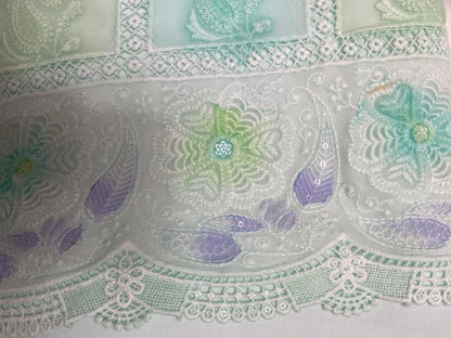 CKC 51 Georgette Sea Green Suit Fabric / CKC Georgette Suits