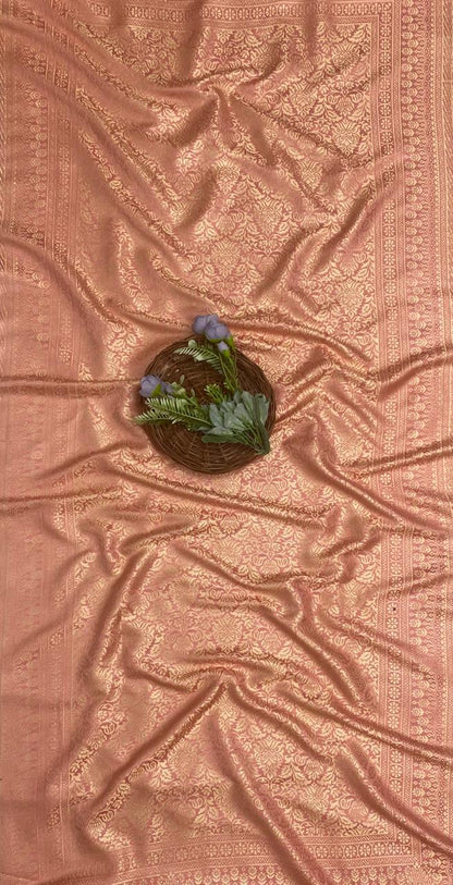 Pashmina Peach Suit Fabric/ CKC Winter Suits