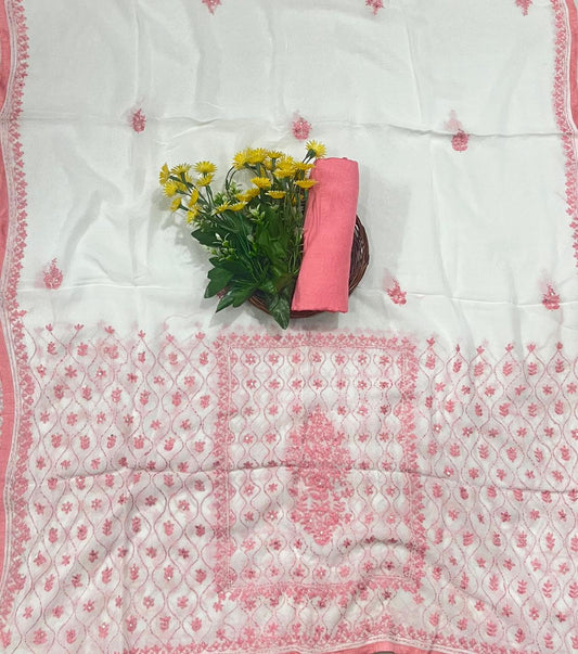 क्रेप स्किन विद ब्लैक सूट फ़ैब्रिक/ समर मार्केट कलेक्शन