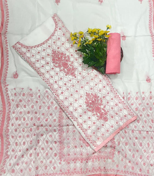 क्रेप स्किन विद ब्लैक सूट फ़ैब्रिक/ समर मार्केट कलेक्शन