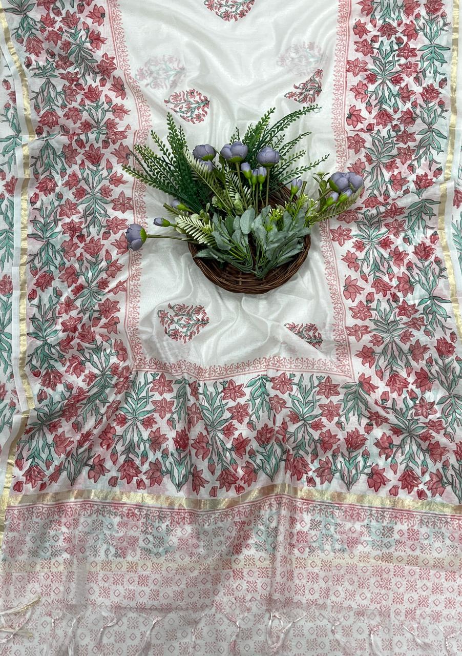 749A Mul Cotton Sea Blue Suit Fabric/ CKC Mul Cotton