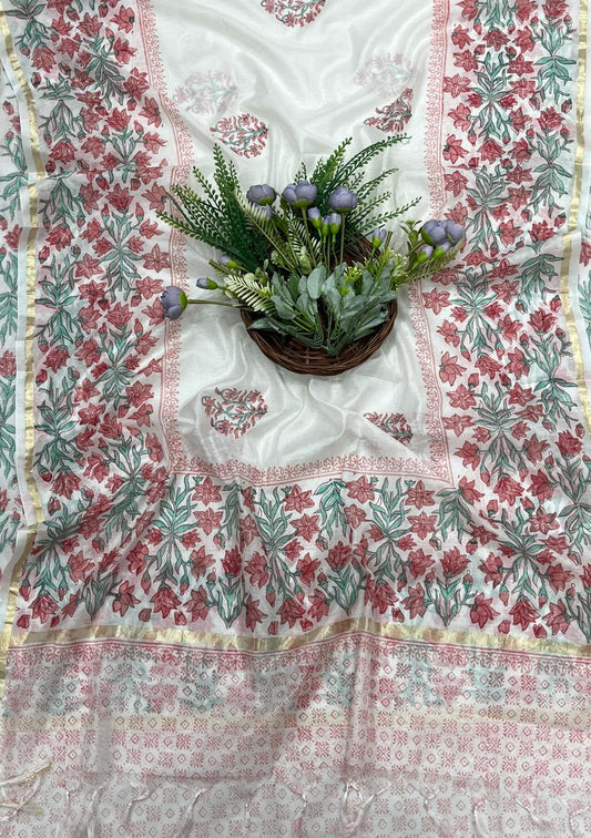 749A Mul Cotton Sea Blue Suit Fabric/ CKC Mul Cotton
