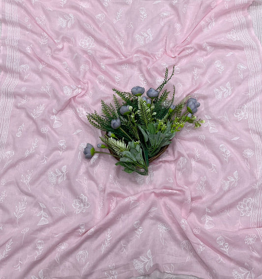 958A Cotton Pink Suit Fabric / CKC Cotton Bazaar