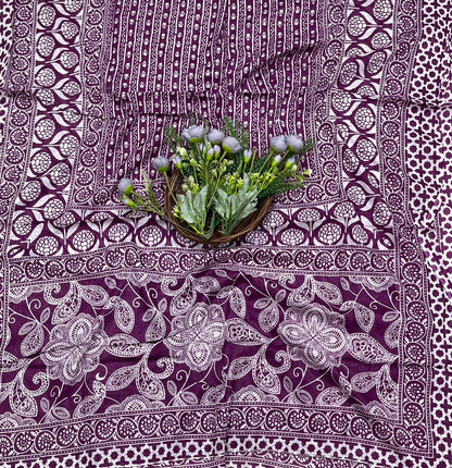 CKC 14B Cotton Wine Suit Fabric / CKC Cotton Bazaar