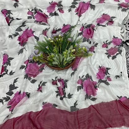 121B Crepe Magenta Suit Fabric / CKC Crepe Suits