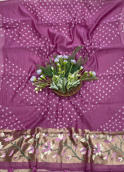 135B Pure Mul Cotton Purple Color Suit Fabric / CKC Mul Cotton