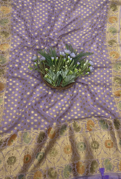 CKC 272B Crepe lavender Suit Fabric / CKC Crepe Suits