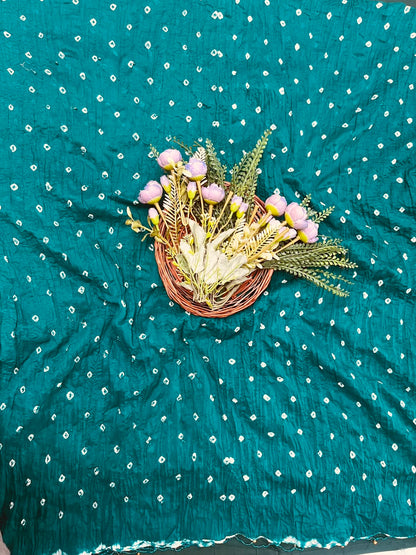 174A Jaipuri Cotton Dark Green Suit Fabric / CKC Jaipuri Suits