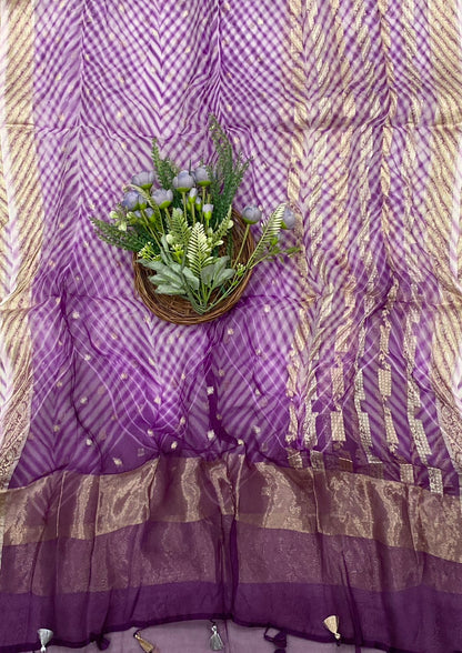 577C Pure Chinya Silk Dark Purple Suit Fabric / CKC Banarasi Edit