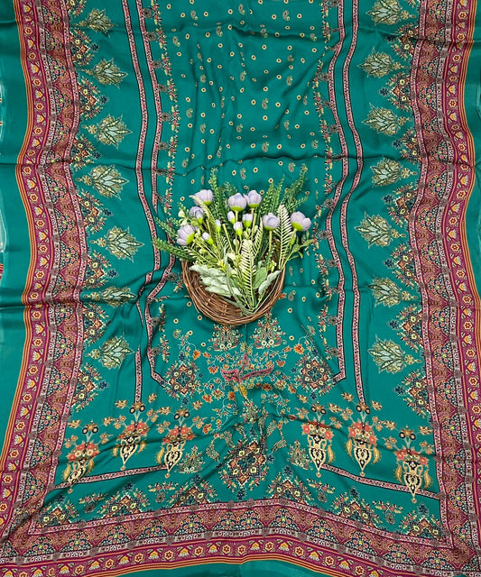 709C Crepe Dark Sea Green Suit Fabric / CKC Crepe Suits