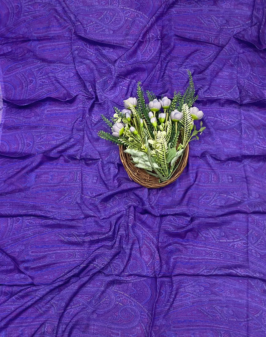 706C Crepe Purple Suit Fabric / CKC Crepe Suits