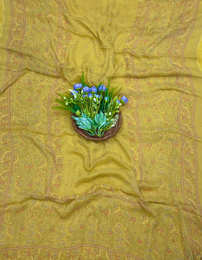 39D Crepe Dusty Mustard Suit Fabric / CKC Crepe Suits