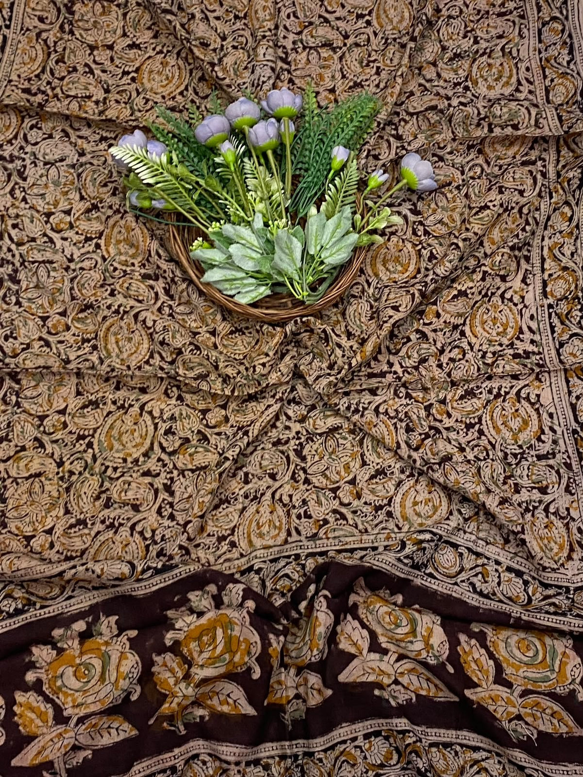 44E Cotton Green Suit Fabric / CKC Cotton Bazaar