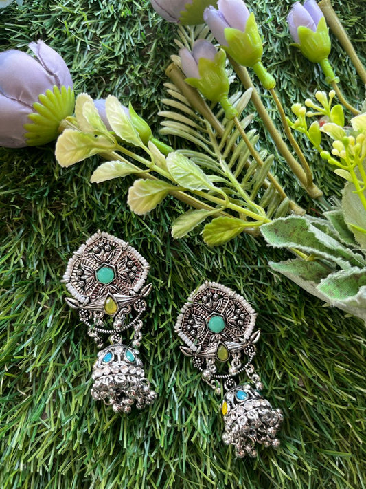 Jhumka Silver Earing Set /CKC Jewels