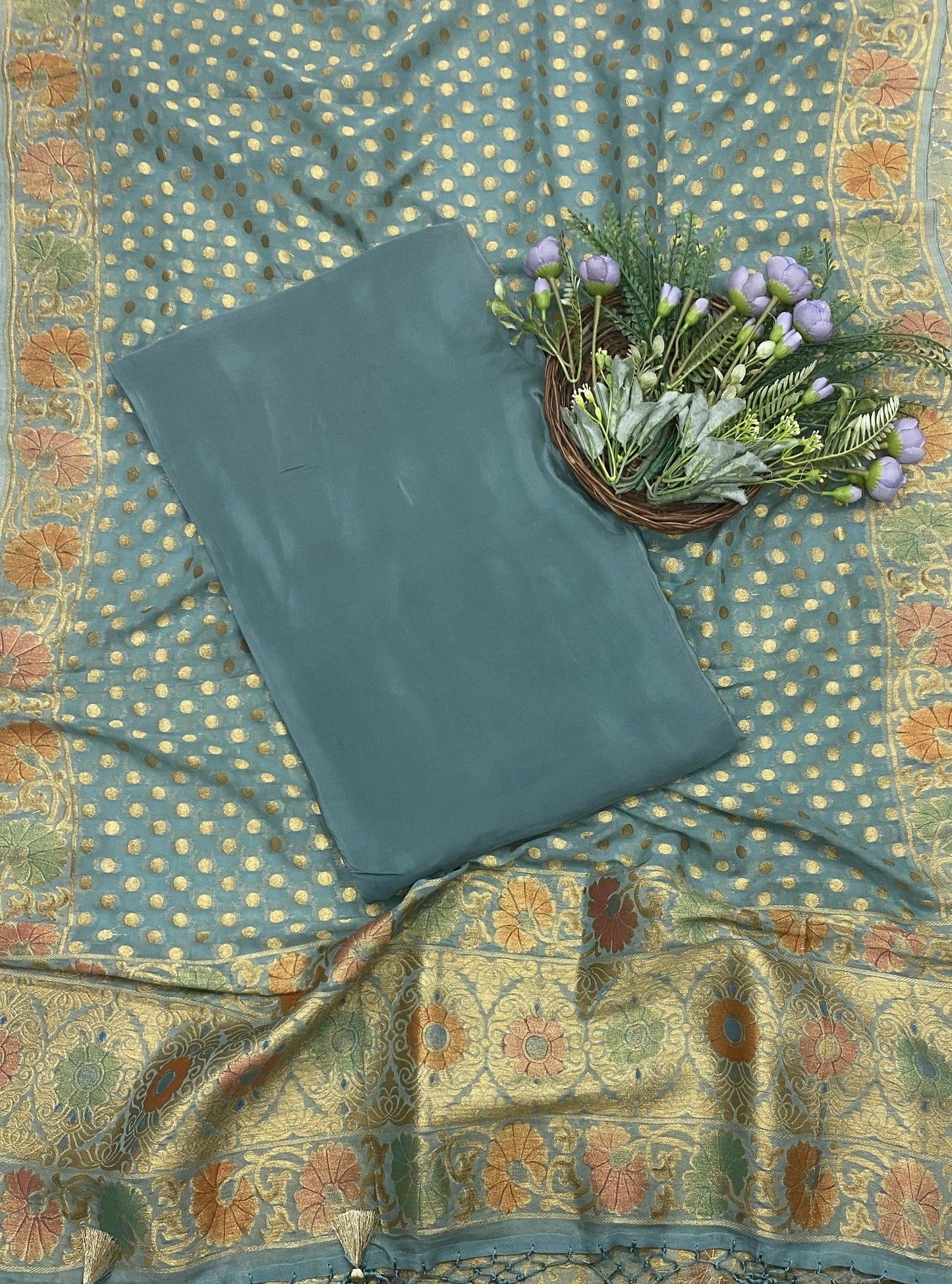 CKC 269B Crepe Green Suit Fabric / CKC Crepe Suits
